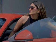 सपना चौधरी को चढ़ा रेड फरारी का चस्का, 'चेतक' ने मचाया इंटरनेट पर तहलका