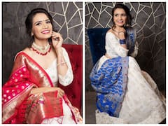 ट्रेडिशनल लुक में Priya Ahuja लगती हैं बेहद ग्लैमरस, खूबसूरती से बरपाती हैं कहर