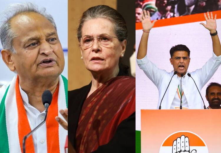 Rajasthan Politics: गांधी परिवार की इन पांच गलतियों ने सचिन पायलट और अशोक गहलोत दोनों को बागी बना दिया These five mistakes of Gandhi family make both Sachin Pilot and Ashok Gehlot rebels Rajasthan Politics: गांधी परिवार की इन पांच गलतियों ने सचिन पायलट और अशोक गहलोत दोनों को बागी बना दिया