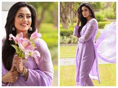 पर्पल ड्रेस में बला की खूबसूरत लगीं श्वेता तिवारी, एथनिक लुक में एक्ट्रेस की ये तस्वीरें चुरा लेंगी आपका भी दिल !