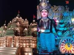 Watch: जांजगीर चांपा के नैला में मनाया जाएगा भव्य दुर्गा उत्सव, अक्षरधाम मंदिर की तर्ज पर दुर्गा पंडाल तैयार
