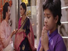 PHOTO : मुंबईतल्या महालक्ष्मी मंदिरात पार पडलं 'तुझेच मी गीत गात आहे'च्या विशेष भागाचं चित्रीकरण