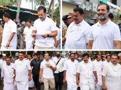 Photos: कांग्रेस की 'भारत जोड़ो यात्रा' का 20वां दिन आज, मलप्पुरम से हुई दिन की शुरुआत, देखें तस्वीरें