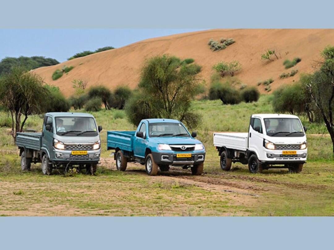 Tata launched Yodha 2.0, Intra V20 CNG and Intra V50 commercial vehicles Tata Motors Mini Truck: मजबूत आणि जबरदस्त! टाटाने लॉन्च केले 3 मिनी ट्र्क