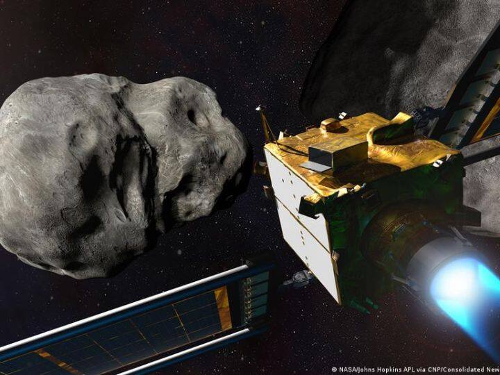 nasa dart mission successfully hit didymos dimorphos asteroid marathi news NASA DART Mission : 'नासा'ने करून दाखवलं! मिशन डार्ट यशस्वी, अवकाशात नेमंक काय घडलं?