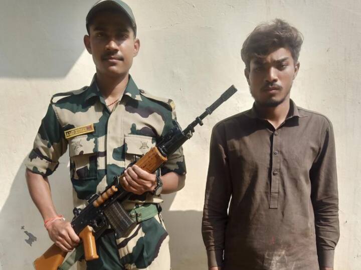 Pakistani man has been Arrested by the BSF from the Sri Ganganagar sector in Rajasthan BSF Arrested Intruder: बीएसएफ ने पाकिस्तानी घुसपैठिया को राजस्थान से किया गिरफ्तार, ये थी साजिश