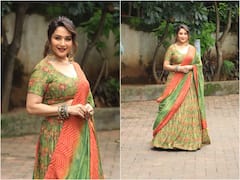 Madhuri Dikshit: వయసు మీదపడినా తరగని అందంతో మెస్మరైజ్ చేస్తోన్న మాధురీ దీక్షిత్