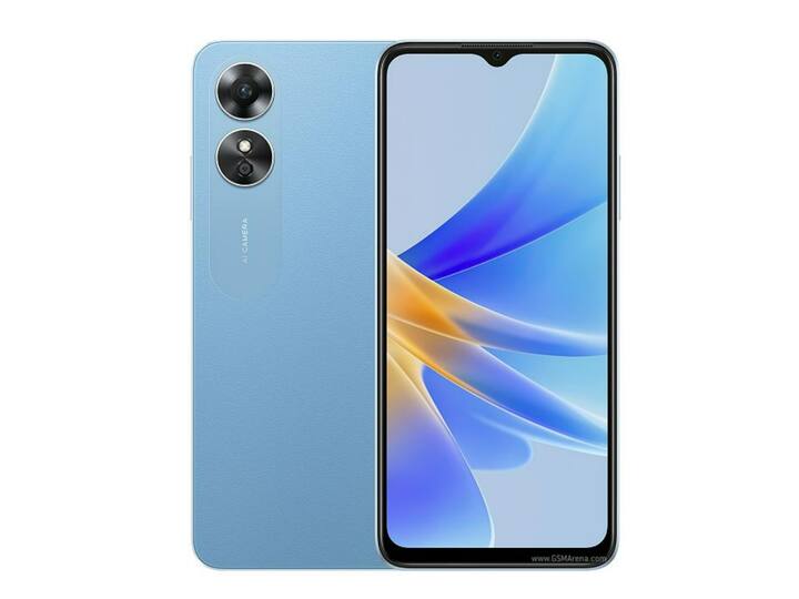 Oppo A17 Specifications: Oppo A17 में डुअल सिम सपोर्ट के साथ एंड्रॉयड 12 आधारित ColorOS 12.1.1 दिया गया है. Oppo A17 में 6.56 इंच की HD+ डिस्प्ले दी गई है, जिसके साथ मीडियाटेक Helio P35 प्रोसेसर मिलता है. इसमें 4 जीबी रैम + 64 जीबी की स्टोरेज दी गई है.