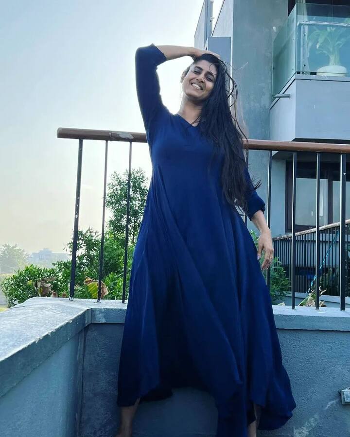 'గృహలక్ష్మి' సీరియల్ తులసి(కస్తూరి) (Image Credit: Kasthuri/Instagram)