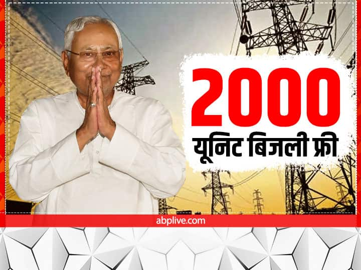 Bihar Free Electricity: Big decision of Nitish Kumar Cabinet announcement of giving 2000 units of electricity free Bihar Free Electricity: नीतीश कैबिनेट का बड़ा फैसला, 2000 यूनिट बिजली फ्री देने का एलान, 'खास' लोगों को मिलेगा फायदा