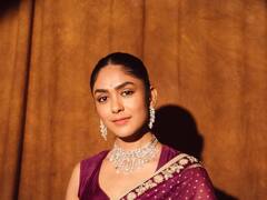 Mrunal Thakur : मृणाल ठाकूरचा मनमोहक अंदाज; साडीतील फोटोंमध्ये दिसतेय छान!