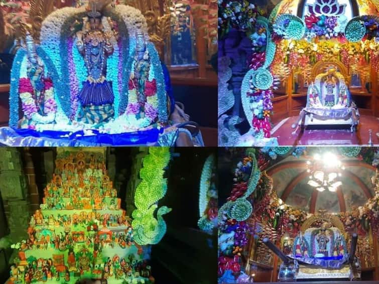 Kanchipuram famous Kamachi Amman Temple and Varadaraja Perumal Temple are hosting the festival with much fanfare காஞ்சிபுரத்தில் நவராத்திரி விழா..... களைகட்டும் கோயில்கள்...!