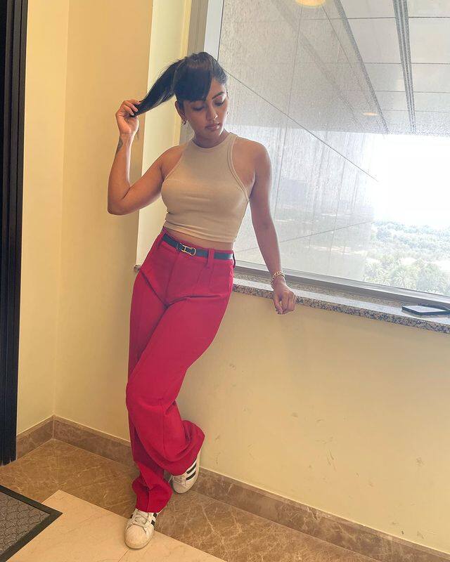 'అంతకుముందు ఆ తరువాత' సినిమాతో హీరోయిన్ గా ఎంట్రీ ఇచ్చింది ఈషారెబ్బ.(Courtesy : Eesha Rebba Instagram)