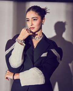 Photos: स्‍टाइलिश पैंटसूट में Ananya Panday ने कराया फोटोशूट, स्‍टनिंग लुक देख फैंस हुए हैरान