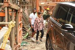 Alia Ranbir House: अपने नए घर के कंस्ट्रक्शन साइट पर स्पॉट हुए आलिया-रणबीर, लिया काम का जायज़ा