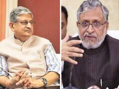 सुशील कुमार मोदी और ललन सिंह बता रहे एक दूसरे का 'भविष्य', देखिए किसने किसको क्या 'पद' दिया