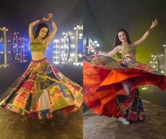 Avneet Kaur : लेहेंगा, चोली विथ स्निकर्स; अभिनेत्री अवनीत कौरचा खास नवरात्री लूक