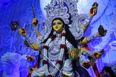 Navratri 2022 : राणी लक्ष्मीबाई दुर्गा उत्सव मंडळानं साकारलं 'स्वप्नलोक'