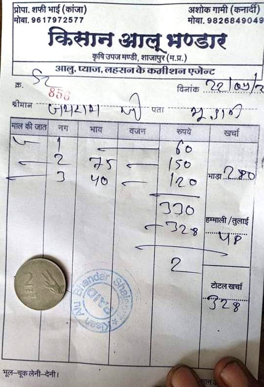 MP Onion Price: 300 किलो प्याज बेचने पर मिले सिर्फ दो रुपये, कीमत देखकर किसान के आंखों से छलके आंसू