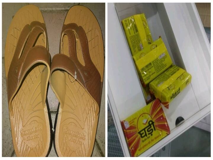 Flipkart customer orders laptop worth thousands, receives Ghadi detergent soap instead Flipkart : லேப்டாப்புக்கு பதில் சோப்பு..! ஷூவுக்கு பதில் செருப்பு..! வாடிக்கையாளர்களுக்கு ப்ளிப்கார்ட் தந்த அதிர்ச்சி..