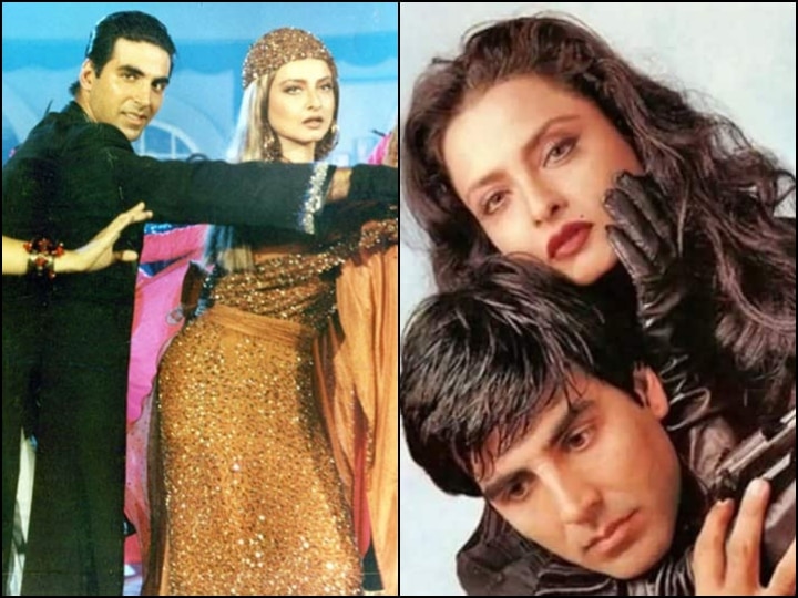 Akshay kumar and rekha love story Raveena tandon did not like it | जब खुद  से 13 साल छोटे Akshay Kumar पर आ गया था Rekha का दिल, इस अभिनेत्री को पसंद