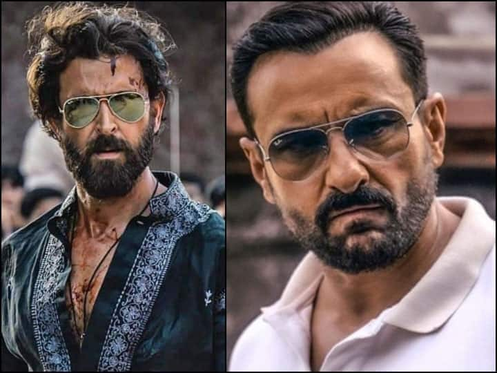 Hrithik Roshan And Saif Ali Khan Are Not Promoting Vikram Vedha Together Here Is Why ઋતિક રોશન અને સૈફ અલી ખાન આ કારણે એક સાથે નથી કરી રહ્યા Vikram Vedhaનું પ્રમોશન