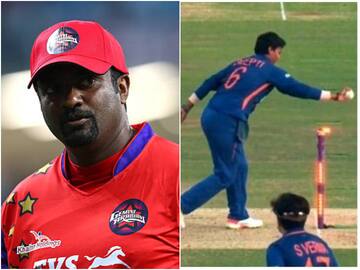 Watch: Spin Legend Muttiah Muralitharan's Son Imitates Father's Bowling  Action