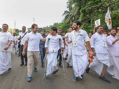 Bharat Jodo Yatra: वायनाड पहुंची कांग्रेस की 'भारत जोड़ो यात्रा', लोगों से यूं मिले राहुल गांधी, देखें तस्वीरें