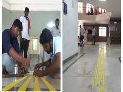 நெல்லையில் மாற்றுத்திறனாளிகளுக்கான தொடு உணர்வு பாதை திட்டம்; ஆட்சியரின் முயற்சிக்கு வரவேற்பு