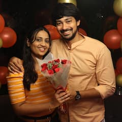 Gupedantha manasdu Goutham: భార్యతో 'గుప్పెడంతమనసు' గౌతమ్ ( కిరణ్ కాంత్) ఫొటోస్