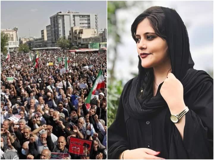 Iran Hijab Protest reached all over world movement started after death of mahsa amini Iran Hijab Row: दुनियाभर में पहुंची हिजाब क्रांति की आग...ईरान में महसा अमीनी की मौत के बाद शुरू हुआ था आंदोलन