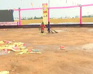 Gujarat Rain: વડોદરામાં અનેક મેદાનમાં વરસાદી પાણી ભરાયા,ગરબા આયોજકો થયા દોડતા