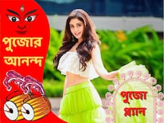 ছোটদের পোশাক বিতরণ দিয়ে পুজো শুরু, তথাগতর দেওয়া সবুজ শাড়িতে সাজবেন ঋতাভরী