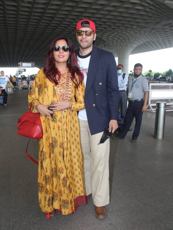 Richa Chadha And Ali Fazal Leave For Their Delhi Wedding