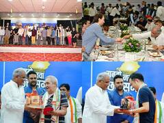 15 देशों के शतरंज खिलाड़ियों ने की CM बघेल से मुलाकात, छत्तीसगढ़ी व्यंजनों का लिया जायका