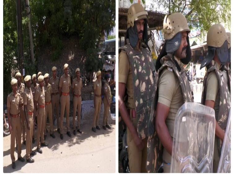 Nellai: Central government bans Popular Front of India organization Police force in melapalayam நெல்லை: பிஎஃப்ஐ அமைப்புக்கு மத்திய அரசு தடை; மேலப்பாளையத்தில் போலீஸ் குவிப்பு