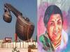 Tribute to Lata Mangeshkar:  14 டன் எடை! 40 அடி உயரம் ! பிரம்மாண்ட வீணை! - லதா மங்கேஷ்கருக்கு நினைவுச்சின்னம் எழுப்பிய மோடி!