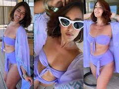Pics: બ્લૂ બિકીનીમાં Ileana DCruzની ટૉન્ડ બૉડીએ મચાવ્યો તહેલકો, તસવીરો વાયરલ