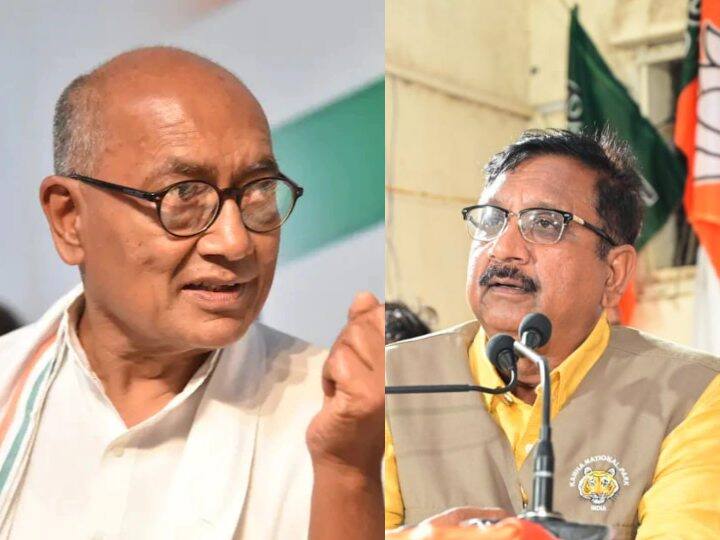 Madhya Pradesh Forest Minister Vijay Shah has taunted Digvijaya Singh Jabalpur News ANN MP Politics: '...तो राजनीति छोड़ दूंगा', मध्य प्रदेश के वन मंत्री विजय शाह ने दिग्विजय सिंह को दी चुनौती
