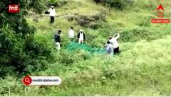 Sangamner Leopard :कुरकुंडी शिवारात आढळला आजारी अवस्थेतील बिबट्या, वनविभागाने नेलं उपचारासाठी