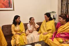 Rashmi Thackeray : रश्मी ठाकरेंनी घेतली संजय राऊतांच्या मातोश्रींची भेट, भावनिक क्षण कॅमेऱ्यात कैद