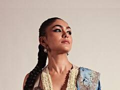 Mrunal Thakur Photos : लांबलचक वेणीमध्ये  मृणाल ठाकूरने केलं फोटोशुट, पाहा तिचा बदललेला लुक!