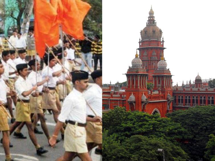 RSS organization appealed to the High Court after the police refused permission for the procession RSS Rally : அனுமதி மறுத்த காவல்துறை : ”வேண்டும் ஊர்வலம்..” :மீண்டும் உயர்நீதிமன்றத்தை நாடிய ஆர்.எஸ்.எஸ்..!