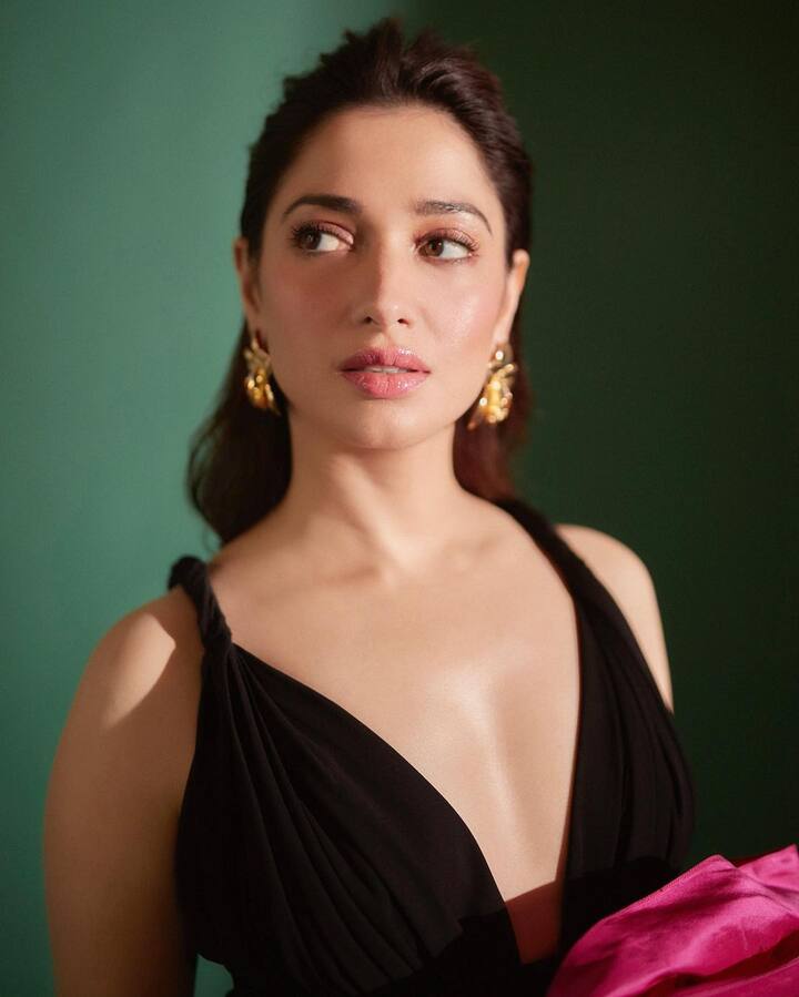 तमन्नाने नुकतेच इंस्टाग्रामवर काही फोटो शेअर केले आहेत, ज्यात तिने काळ्या रंगाचा ड्रेस परिधान केला आहे. या फोटोंमध्ये तमन्ना खूपच सुंदर दिसत आहे.