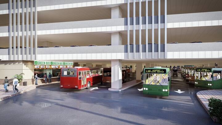 सौर उर्जा, जल संवर्धन/पुनर्चक्रीकरण आणि सुधारित वृक्ष आच्छादनासह हरित इमारत तंत्रज्ञानाचा वापर करण्यात येईल