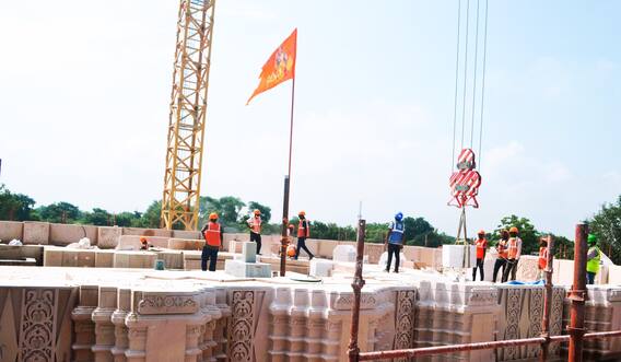 Ram Mandir Photos: श्री राम जन्मभूमि तीर्थ क्षेत्र ट्रस्ट ने जारी की राम मंदिर निर्माण की नई तस्वीरें, देखिए