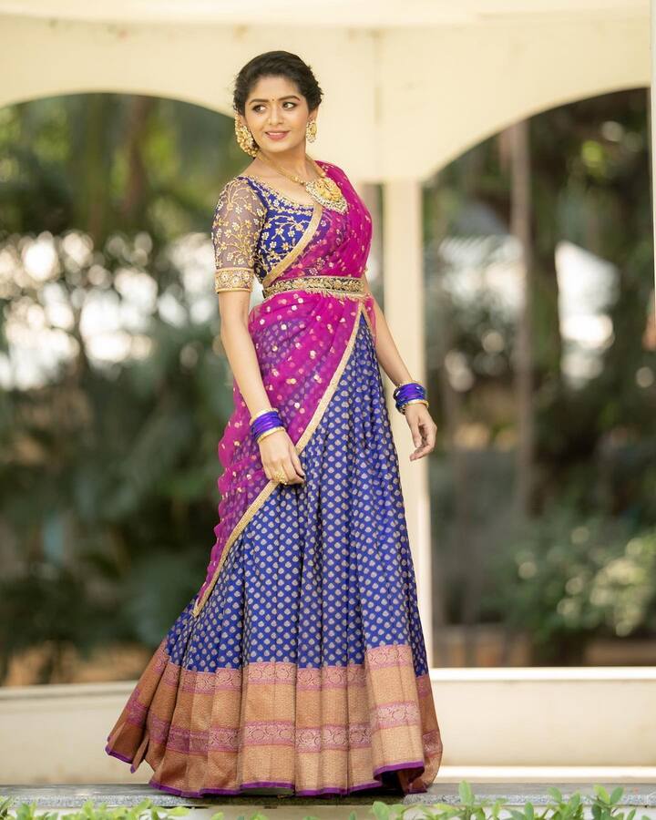 தமிழ் திரையுலகின் பிரம்மாண்ட இயக்குநரான இயக்குநர் சங்கரின் மகள் அதிதி சங்கர்.