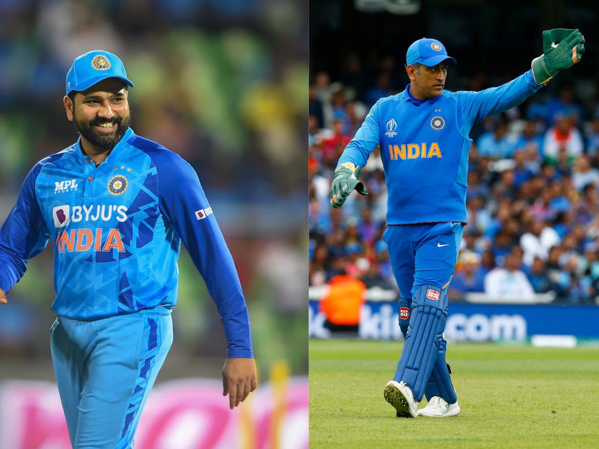 MS Dhoni is number one football player in Indian team', says Rohit