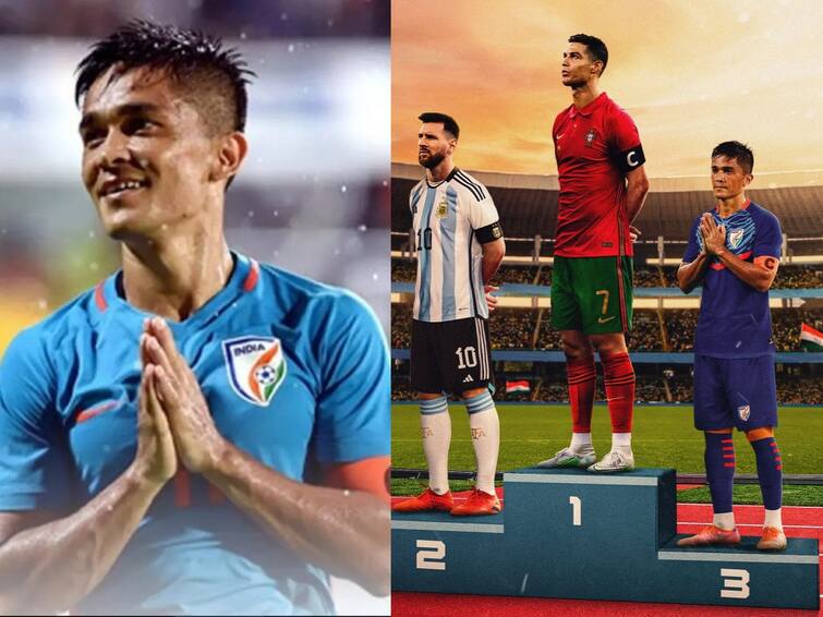 FIFA honours Sunil Chhetri for his achievements releases 3 episode series Sunil Chhetri: யாருக்கும் அஞ்சாத ஆளு.. அவர்தான் 3வது ஆளு.. ரெனால்டோ, மெஸ்ஸியுடன் சுனிலை ஒப்பிட்ட பிஃபா..!