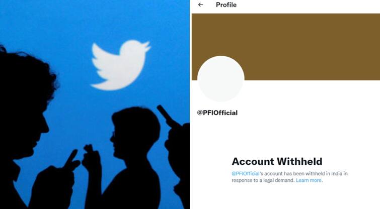 PFI Twitter Account Ban : PFI's Official Twitter Account Withheld In India after Central Government bans outfit PFI Twitter Account Ban : PFI ਦਾ ਟਵਿੱਟਰ ਅਕਾਊਂਟ ਬੈਨ , ਸਰਕਾਰ ਦੀ ਸ਼ਿਕਾਇਤ 'ਤੇ Twitter India ਨੇ ਕੀਤੀ ਕਾਰਵਾਈ